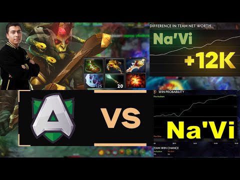 Navi vs Alliance Epic Gameplay 2x Comeback - WePlay! Pushka League 2020
