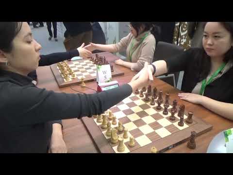 IM Dinara Saduakassova/KAZ/- IM Munguntuul Batkhuyag/MGL/ WWBCC 2019