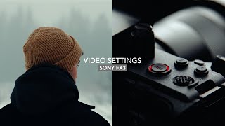 Esta es mi CONFIGURACIÓN de la SONY FX3 & FX30 PARA VIDEO PROFESIONAL 🎥