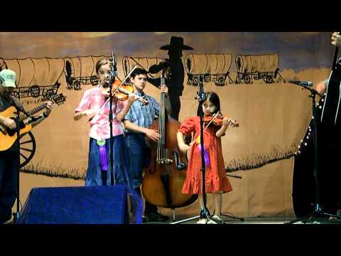 Monica and Elizabeth McDonough - 2011 Western Open Fiddle Championships - Twin Fiddle round 2