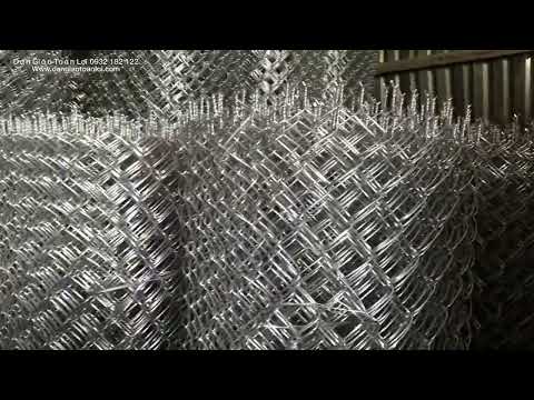 Lưới B40 kẽm, Tăng Đơ, Móc Cáp, Ốc siết cáp cho công trình Bến Tre