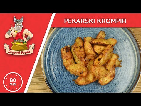 Najbolji Pekarski Krompir iz Rerne | Recepti Perun
