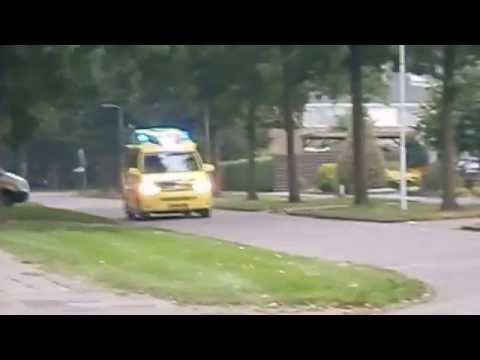 Noodhulp in Burgum  A1 Ambu 02-115 en A1 Solo Ambu 02-345