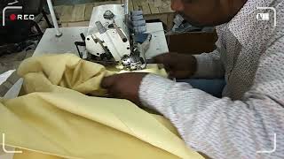 preview picture of video 'live  video cotton Pant ki overlock machine'