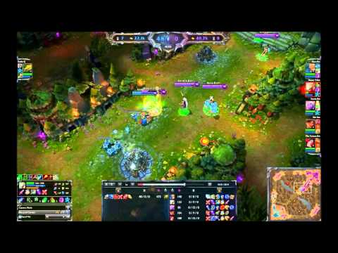 LoL - 4 Penta Kills in 1 Game with Twitch