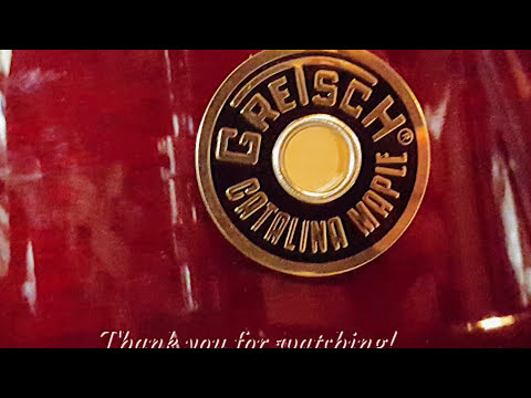 2017 Gretsch Catalina Maple 7-pc Sound Review #gretschdrums #paistecymbals #evansdrumheads