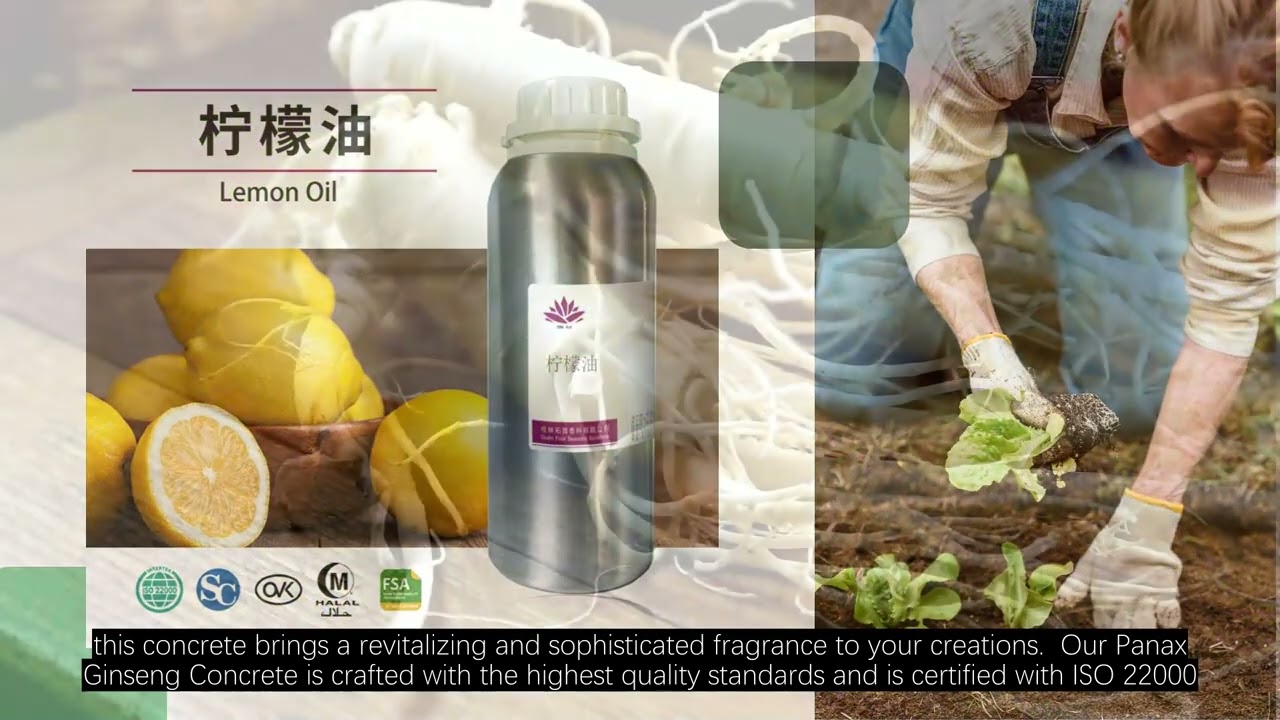 Panax Ginseng Concrete – A Rich and Energizing Herbal Extract