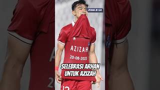 Download lagu Bucin.. Selebrasi Pratama Arhan Untuk Azizah #timnas #football #shorts mp3
