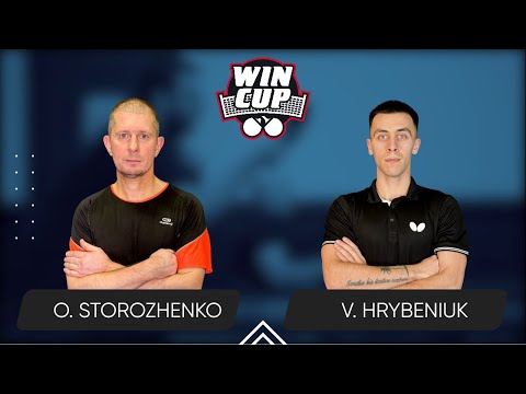 19:45 Oleksandr Storozhenko - Volodymyr Hrybeniuk 06.08.2025 WINCUP Advanced. TABLE 1