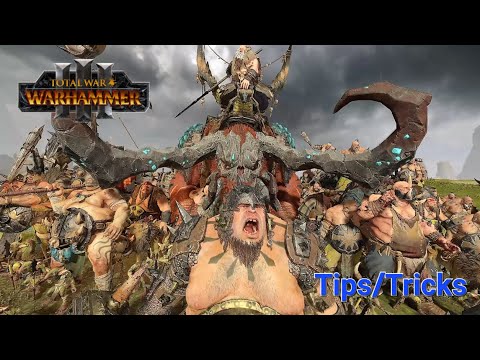 OGRE KINGDOMS Tips/Tricks (Total War: Warhammer 3)