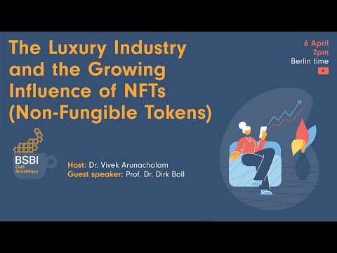 Café Scientifique 9: The luxury industry and the growing influence of NFTs at Christie's
