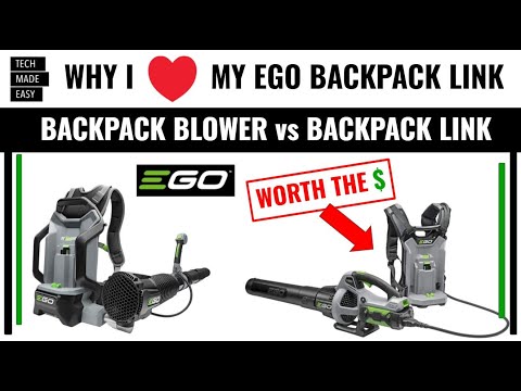 EGO 56v 600 CFM BackPack Blower vs EGO 56v BackPack Link