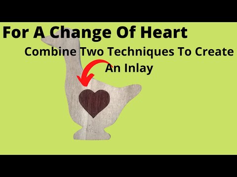 Lesson 10, Scroll Saw Inlay,  Stacking , Angle And Direction