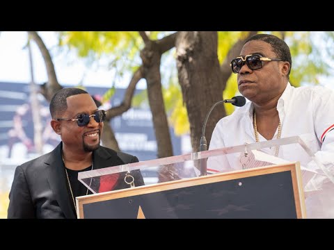 My brotha Tracy Morgan spoke at my Walk of Fame ceremony!