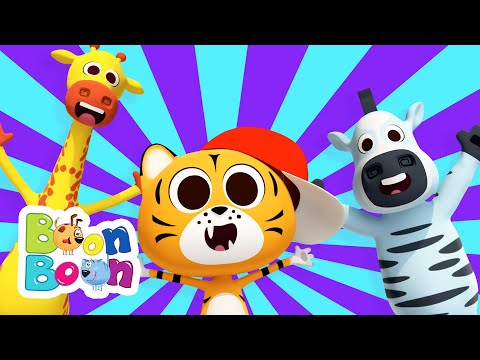 Pata tigrului - Cântece vesele cu animale pentru copii de grădiniță BoonBoon
