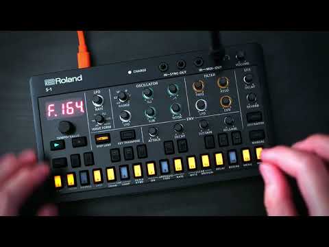 Roland Aira Compact S-1 Synthesizer as a drum machine