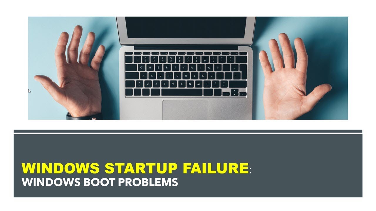 Windows 10/11 startup problems:  Fixing Boot Problems