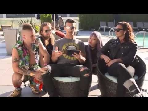 Demi Lovato, Joe Jonas & DNCE - Marriott Rewards live chat
