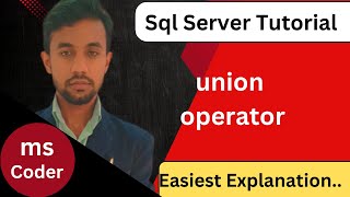 Download the video "union in sql | sql server tutorial for beginners | union operator | how to use union in sql server"