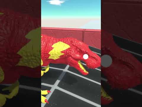 SONIC T-REX VS SHAZAM T-REX DEATH RUN