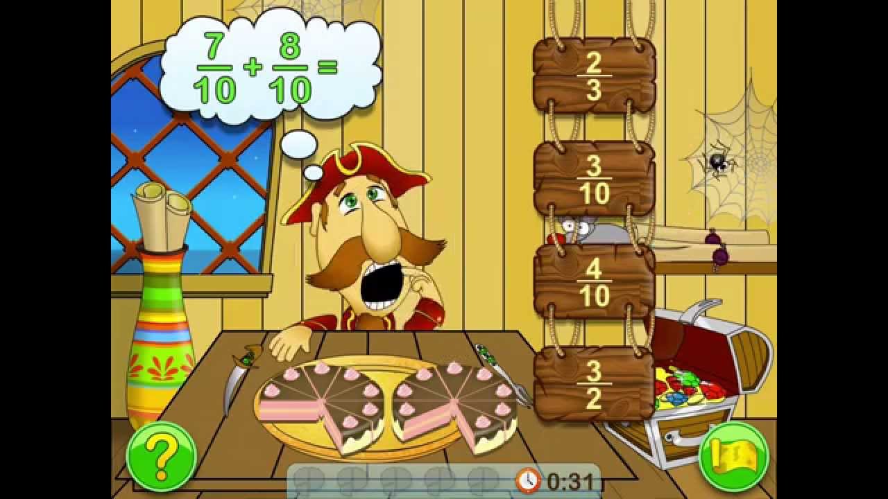 Smart Pirate Fractions  Gameplay
