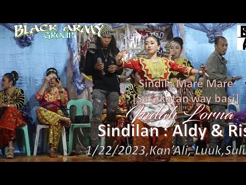 BLACK ARMY @ Kan'Ali [1/22/2023] || Mare Mare (Sasakatan y basi) Dance by Lorna, Sindilan Aldy & Ris
