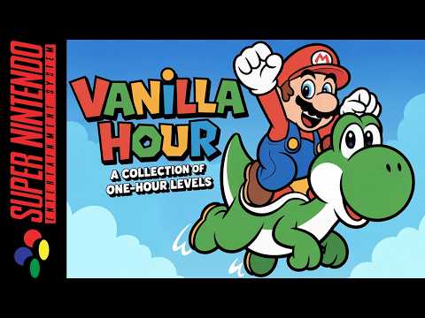 Vanilla Hour – A Collection of One-Hour Levels | Super Mario World Romhack [SNES]