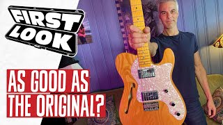 Video thumbnail for Fender '72 American Vintage II Telecaster Thinline Demo | First Look by Premier Guitar