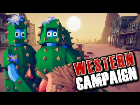 Official Western Campaign Walkthrough #1- TABS Wild West faction & Win Conditions Update