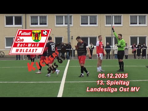 13.Spt. FC Rot-Weiß Wolgast : Kickers JuS 03 4:1 LL Ost MV