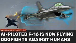 The Air Force is pitting its AI-piloted F-16 against humans in 'complex dogfights'