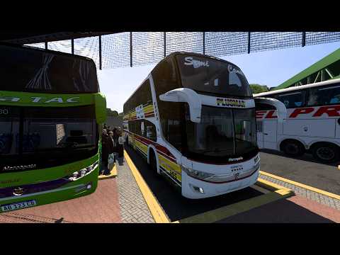 Cordoba -- Villa de Maria del Rio Seco // 🚍 Bus Plusmar / ETS2 Mapa Ceibo