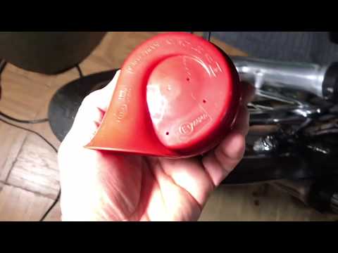 Motorcycle Horn Installation w/ Relay (HELLA)