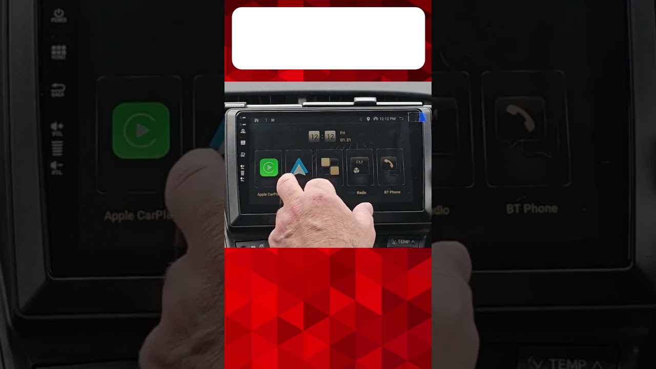 Lumina Audio BTN305 - Android OS | 9 inch screen | Licensed Apple CarPlay/Android Auto