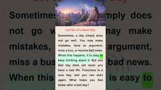 Let Go of a Bad Day 🌧️ | Easy English for Beginners (A1–A2) | English Listening Practice