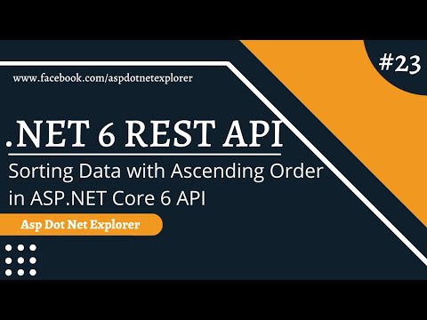 NET 6 Web API Course Agenda