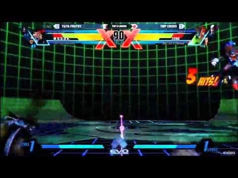 UMVC3 EVO 2015 Top 8 T3 TA Frutsy vs TMP Cross