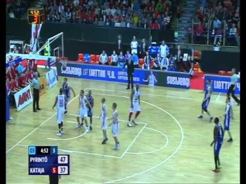 Korisliigan 1.finaali Pyrintö - Kataja (Highlights) 12.5.2014