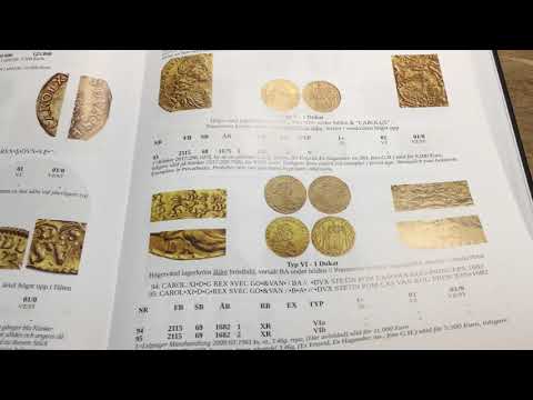 Gold coins from Pommerania - Gold coins of Sweden from Roberto Delzanno Numismatik