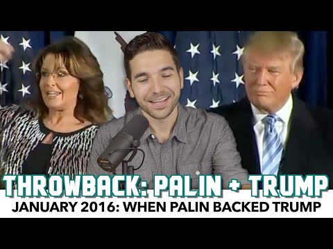 Throwback: When Palin Endorsed Trump