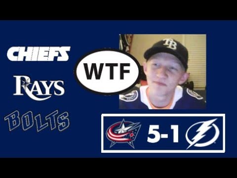 Tampa Bay Lightning Fan RECAPS Round 1 Game 2 vs Blue Jackets (CBJ 5-1 TB) | 2019 NHL Playoffs