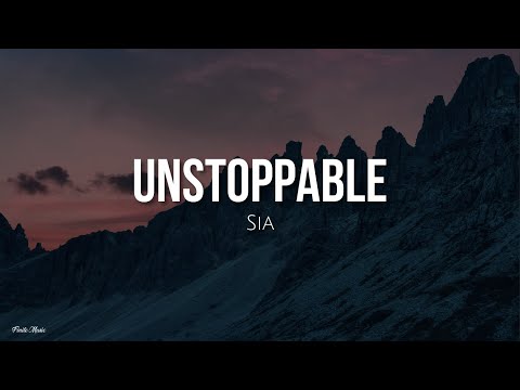 Unstoppable (lyrics) - Sia [Inglés - Español]