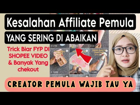 BEGINNER SHOPEE AFFILIATE MISTAKES ❗ FOLLOWING TIPS FOR LETTING FYP ON SHOPEE VIDEO