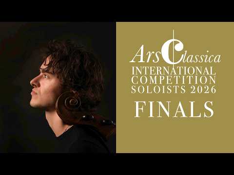 Guillem Gràcia | ArsClassica Competition 2026 - FINALS | J.S. Bach, Suite No. 3 in C major, Preludio