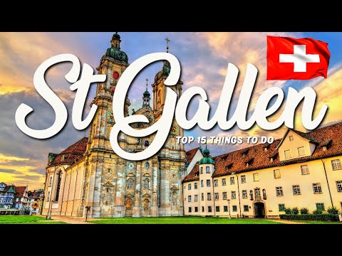 TOP 15 Things To Do In St Gallen 🇨🇭 Travel Guide