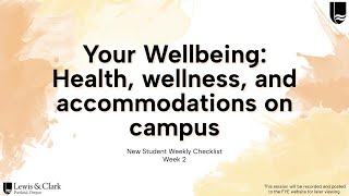 Your Wellbeing Webinar 2024