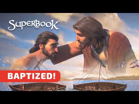 Superbook - Baptized - Season 5 Episode 6 - Full Episode (Official HD Version)