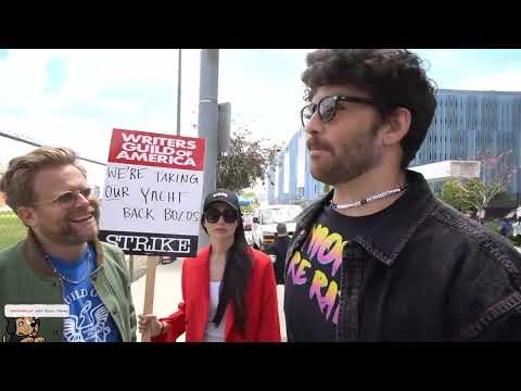 HasanAbi VOD 4 May 2023 | IRL Stream w/ Caroline Kwan, Adam Conover, WILNEFF | Live Writers Strike @