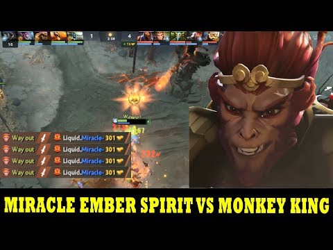 Miracle Ember Spirit Destroyed by Money King in Midlane - Dota 2 7.20