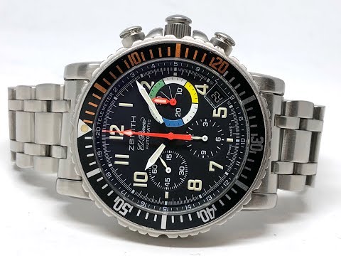 Zenith El Primero Rainbow Flyback Chronograph (02.0480.405)
